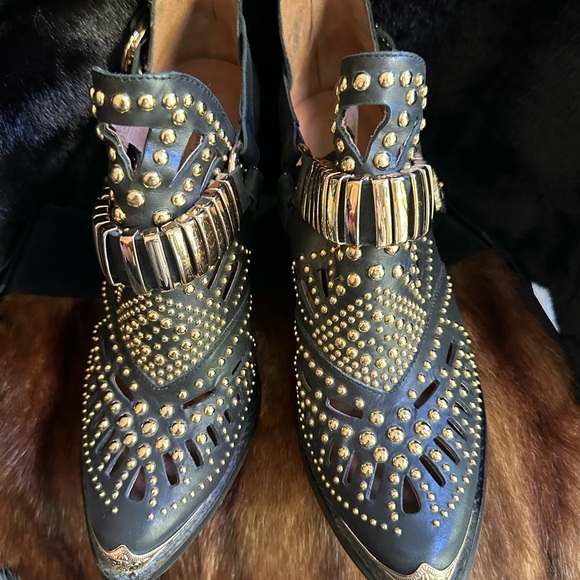 Jeffrey Campbell Calhoun Boots! ❤️🔥Size 8.5, absolutely stunning 🔥 Like New! - Picture 4 of 8
